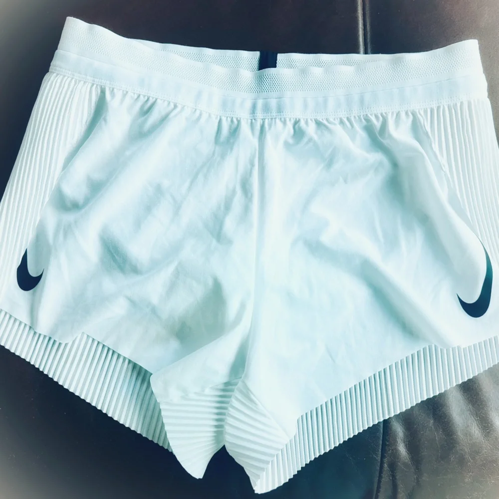 Nike White Athletic Shorts - Picture 2 of 3